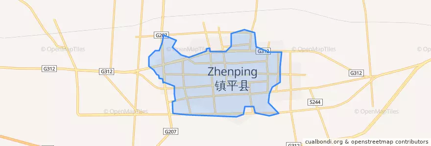 Mapa de ubicacion de 涅阳街道.