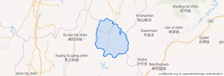 Mapa de ubicacion de 长竹园乡.