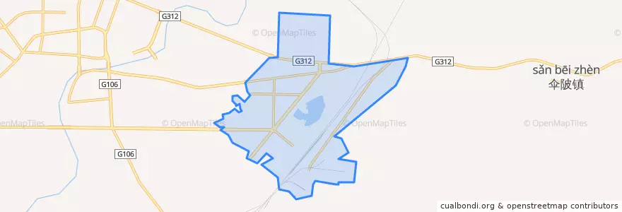 Mapa de ubicacion de 潢川经济技术开发区.