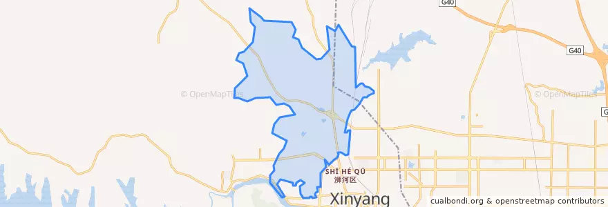 Mapa de ubicacion de 金牛山街道.