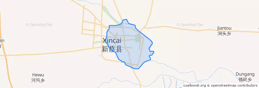 Mapa de ubicacion de 古吕街道.
