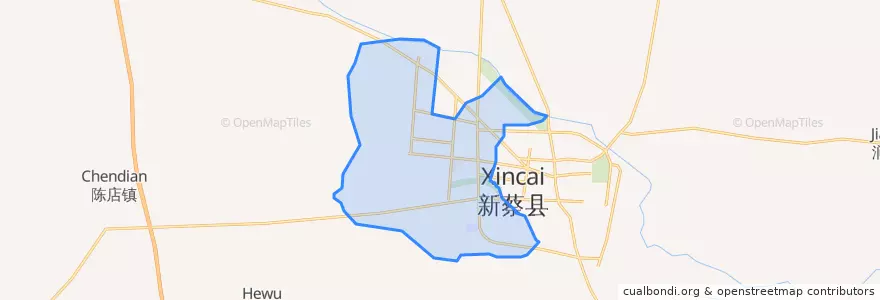 Mapa de ubicacion de 月亮湾街道.