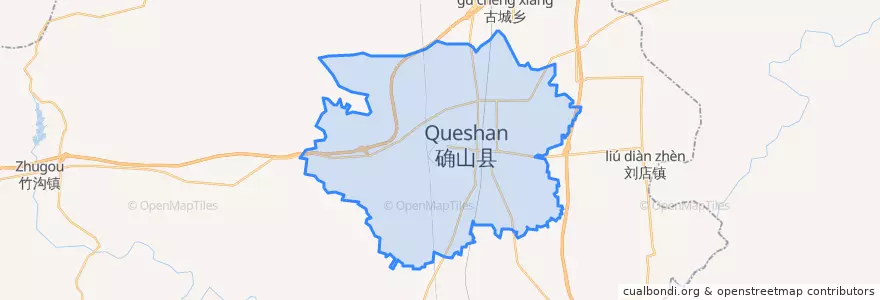 Mapa de ubicacion de 三里河街道.