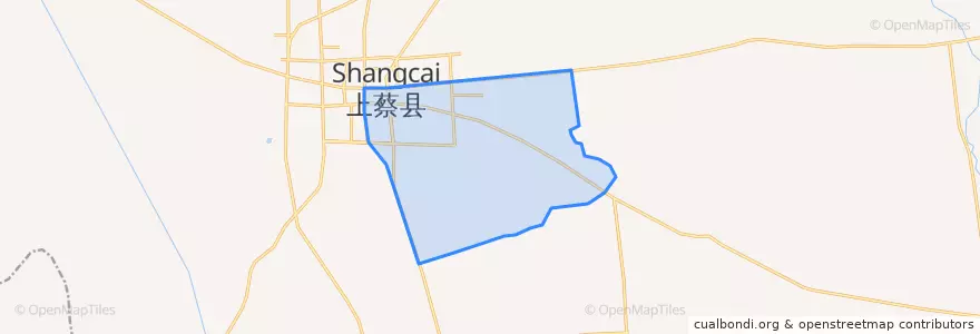 Mapa de ubicacion de 芦岗街道.