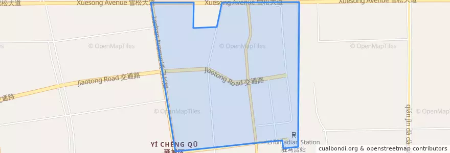 Mapa de ubicacion de Xınhua.