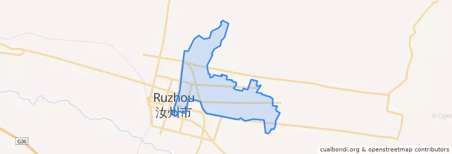 Mapa de ubicacion de 风穴路街道.