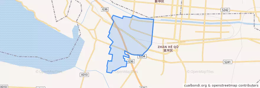 Mapa de ubicacion de 九里山街道.