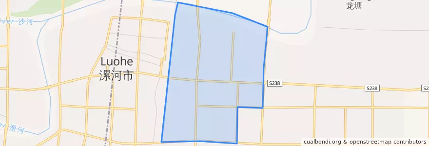 Mapa de ubicacion de 天桥街街道.