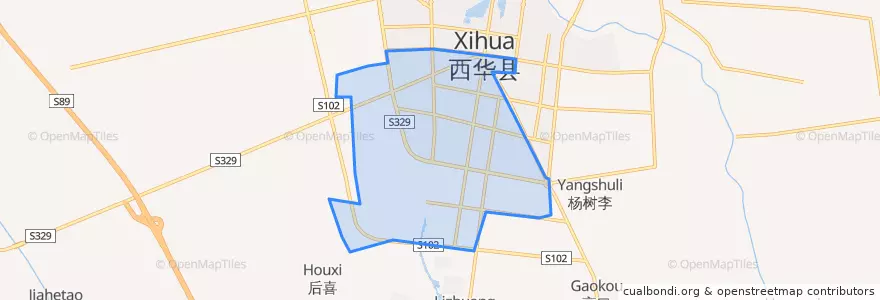 Mapa de ubicacion de 娲城街道.