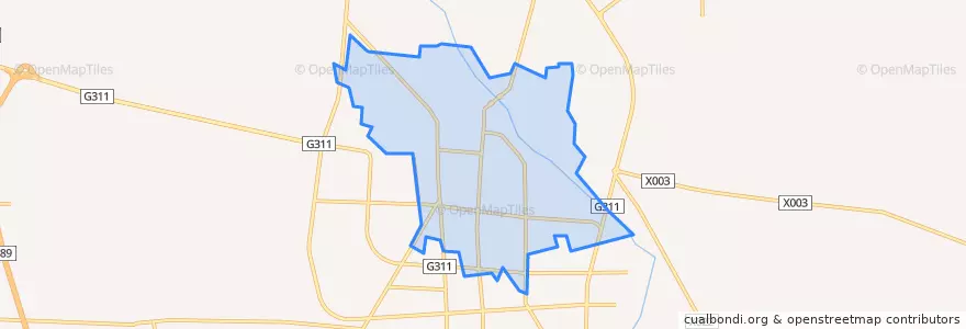 Mapa de ubicacion de 桐丘街道.