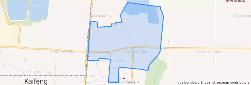 Mapa de ubicacion de Caomen Subdistrict.