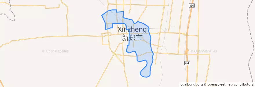 Mapa de ubicacion de 新华路街道.