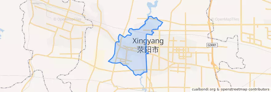 Mapa de ubicacion de 索河街道.