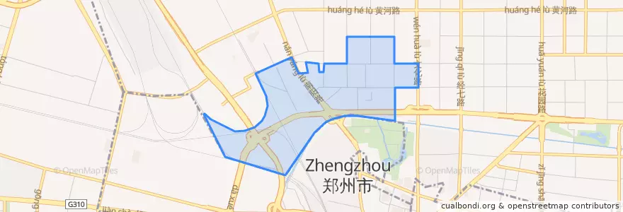Mapa de ubicacion de 大石桥街道.