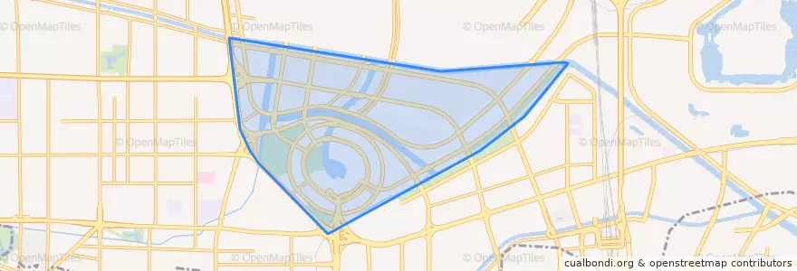 Mapa de ubicacion de 丰产路街道.