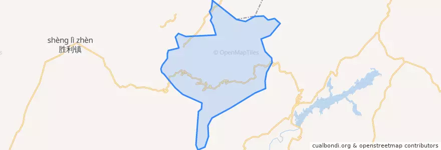 Mapa de ubicacion de 薄刀峰林场.