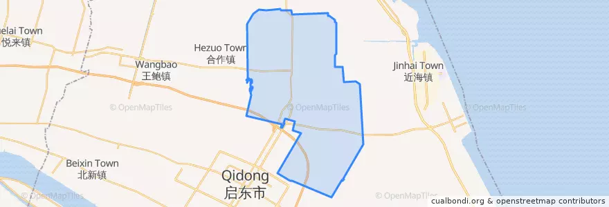 Mapa de ubicacion de 南阳镇.