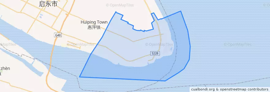 Mapa de ubicacion de 寅阳镇.