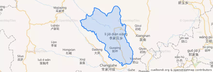 Mapa de ubicacion de Lidian.