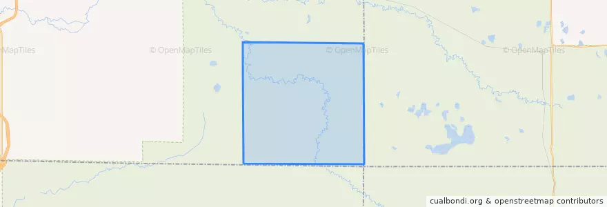Mapa de ubicacion de Logan Township.