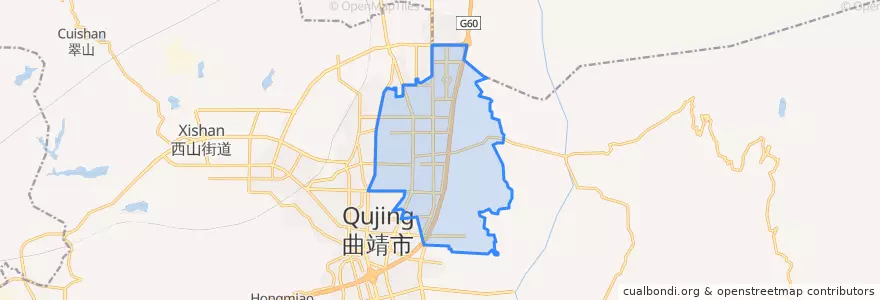 Mapa de ubicacion de 白石江街道.
