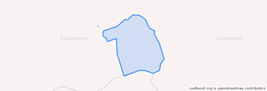 Mapa de ubicacion de 曼德拉苏木.