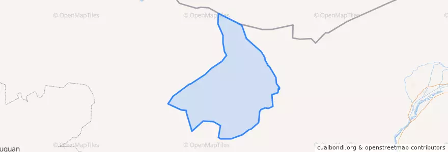 Mapa de ubicacion de 塔木素布拉格苏木.