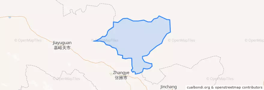 Mapa de ubicacion de 阿拉腾朝格苏木.