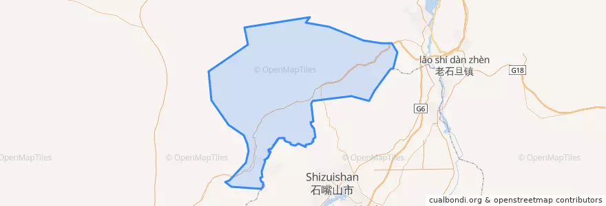 Mapa de ubicacion de 宗别立镇.