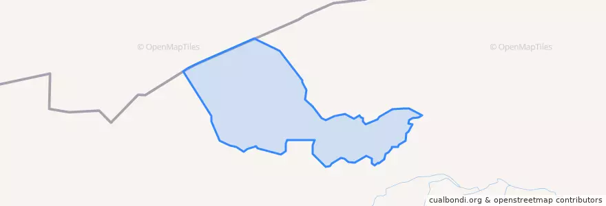 Mapa de ubicacion de 潮格温都尔镇.