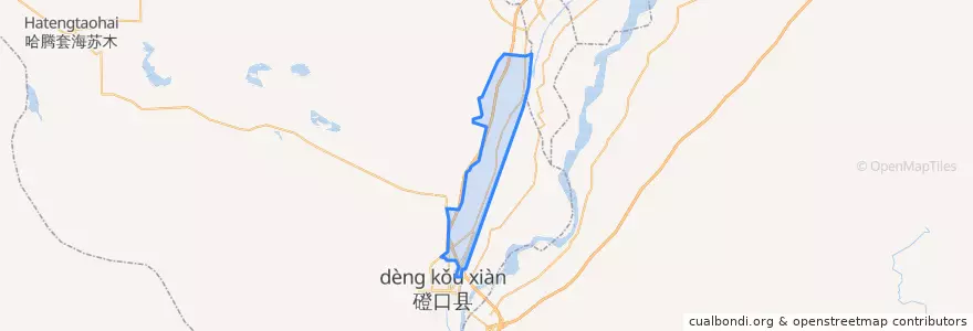 Mapa de ubicacion de 补隆淖镇.