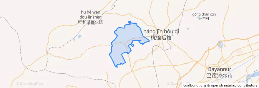 Mapa de ubicacion de 三道桥镇.