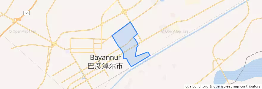 Mapa de ubicacion de 东环路街道.
