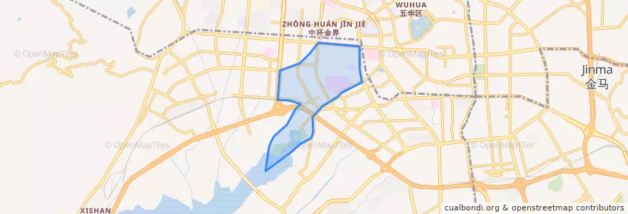 Mapa de ubicacion de 棕树营街道.