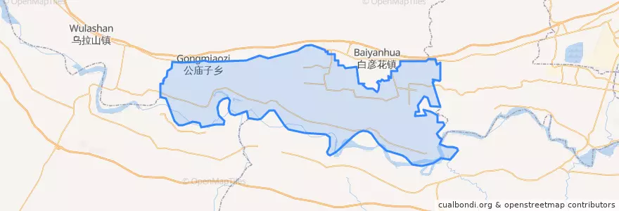 Mapa de ubicacion de 先锋镇.