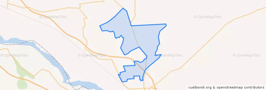 Mapa de ubicacion de 西山咀农场.