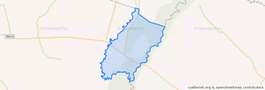 Mapa de ubicacion de Paso López.