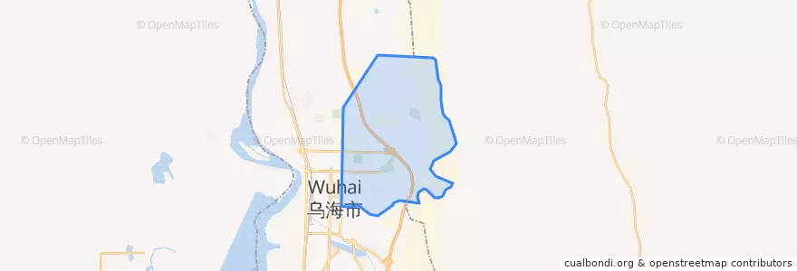 Mapa de ubicacion de Хайбэй.