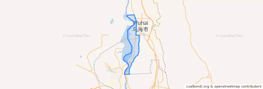 Mapa de ubicacion de 滨河街道办事处.
