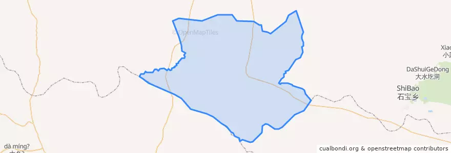 Mapa de ubicacion de 乌克忽洞镇.