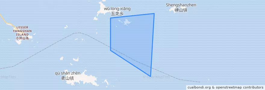 Mapa de ubicacion de 黄龙乡.