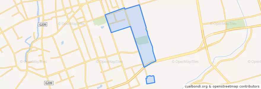 Mapa de ubicacion de 大学东路街道办.