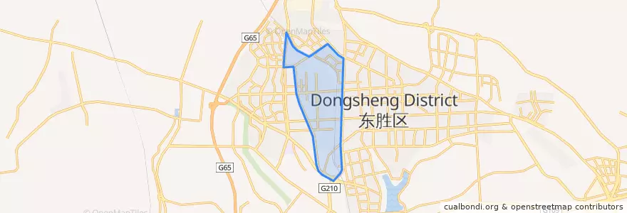 Mapa de ubicacion de 天骄街道办.