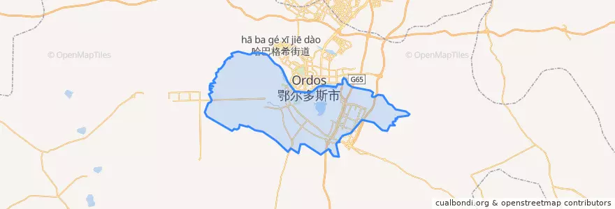 Mapa de ubicacion de 阿勒腾席热镇.