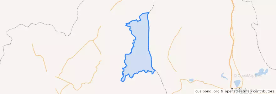 Mapa de ubicacion de 乌素图镇.