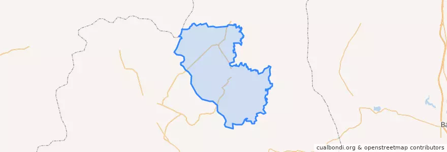 Mapa de ubicacion de 铁沙盖镇.