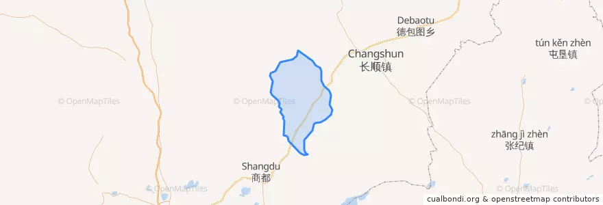 Mapa de ubicacion de 玻璃忽镜乡.