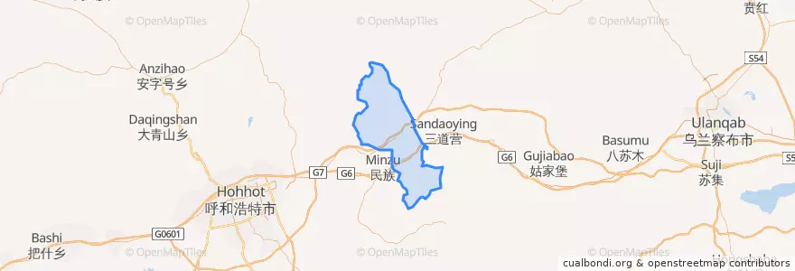 Mapa de ubicacion de Цисяин.