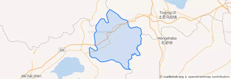 Mapa de ubicacion de Саньицюань.