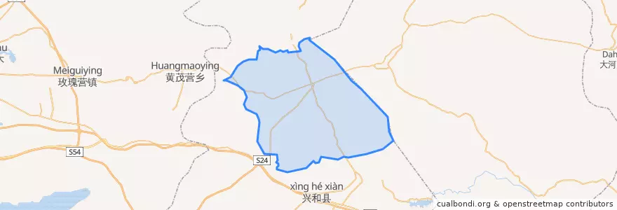 Mapa de ubicacion de 民族团结乡.